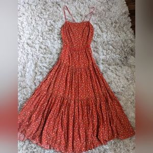 Urban outfitters flowy midi/maxi backless sun dress